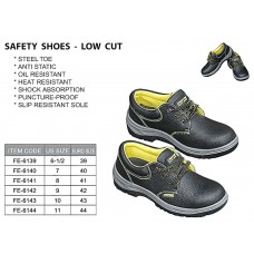 CRESTON FE-6141 Safety Shoes - Low Cut US Size 8 Euro Size 41